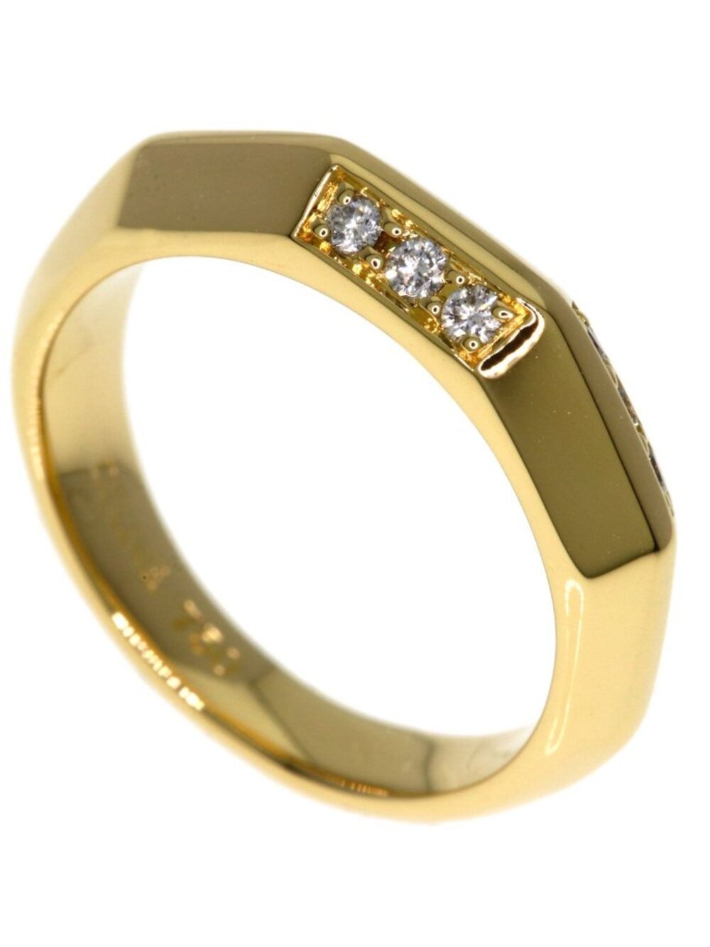 Celine Diamond Ring 18k Yellow Gold